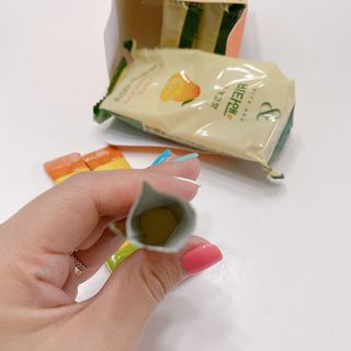 비타앤C 레몬맛, 망고맛 — 5점을 준 리뷰어가 2021년 7월 올린 사용 사진