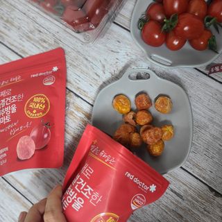 레드닥터 대추방울토마토 + 통째로 동결건조한 대추방울토마토 — 5점을 준 리뷰어가 2022년 12월 올린 사용 사진