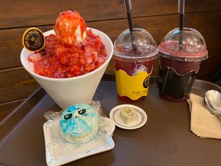 카페 더달달 [카페더달달 ] 빙수 택 1 + 음료 2잔 + 마카롱2개 — 5점을 준 리뷰어가 2021년 7월 올린 사용 사진
