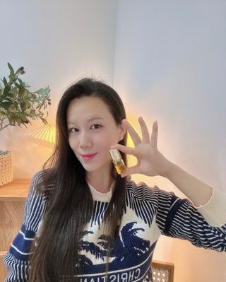 [보히케어] 컨센트레이트 이데베논 7 펩타이드 콤플렉스 앰플 — 3점을 준 리뷰어가 2023년 10월 올린 사용 사진