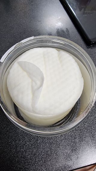 랑벨 비타 에너지 잡티 앰플 패드 65매 (투명하고 밝은 얼굴 광채패드) — 4점을 준 리뷰어가 2022년 6월 올린 사용 사진
