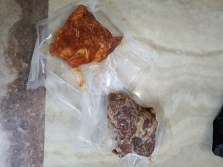 [앤더미트] 더 불맛 북성로 연탄불고기 반반 세트(간장맛 150g,매콤한 맛 150g) — 5점을 준 리뷰어가 2022년 4월 올린 사용 사진