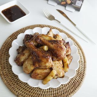 롯데제과 도리토스 갈비천왕치킨맛 X 굽네 갈비천왕 — 5점을 준 리뷰어가 2021년 7월 올린 사용 사진