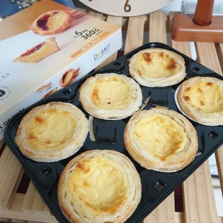 디앙뜨 포르투갈 에그타르트 오리지널 맛+패션후르츠+초콜릿타르트 맛 중 택1 — 5점을 준 리뷰어가 2021년 8월 올린 사용 사진