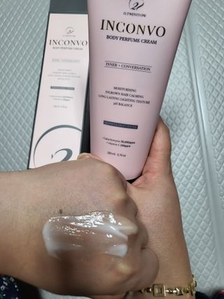 오투에니원 인컨보 바디 퍼퓸 크림 200ml — 5점을 준 리뷰어가 2023년 1월 올린 사용 사진