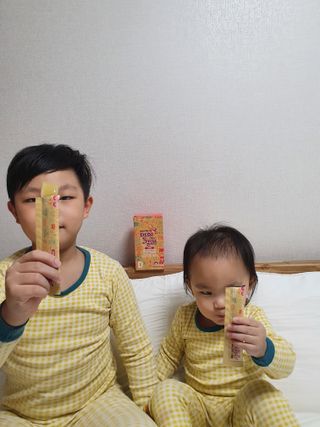 다나음 180도 칼슘젤리+아연면역젤리 — 5점을 준 리뷰어가 2021년 12월 올린 사용 사진
