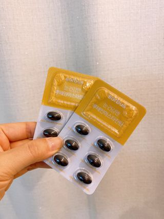 소버스 눈건강엔 루테인 아스타잔틴 — 5점을 준 리뷰어가 2021년 1월 올린 사용 사진