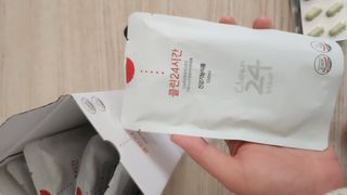 클린24시간 1BOX(5포) + 전용보틀(500ml) — 5점을 준 리뷰어가 2023년 5월 올린 사용 사진