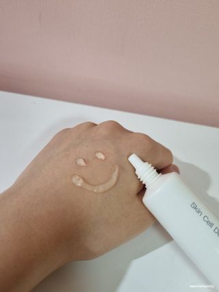 브에노 스킨셀 더마 앰플 — 5점을 준 리뷰어가 2021년 7월 올린 사용 사진