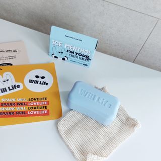 (인스타X) 윌라이프 아이스 멘톨(네이버) 클린 샤워바 샴푸바 150g+거품 — 5점을 준 리뷰어가 2024년 7월 올린 사용 사진