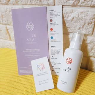 AYU25[아유트웬티파이브] 피부건강에 꼭 필요한 pH 약산성 와일드 로즈토너 — 5점을 준 리뷰어가 2021년 4월 올린 사용 사진