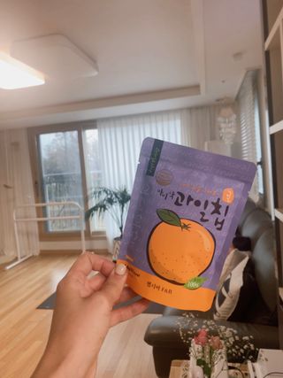 아비삭과일칩 5종 /딸기,사과,배,귤,무화과 5종 — 5점을 준 리뷰어가 2021년 3월 올린 사용 사진