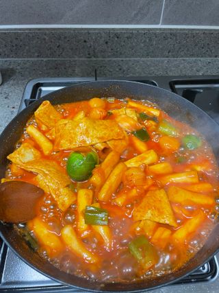 응큼떡볶이 — 5점을 준 리뷰어가 2021년 3월 올린 사용 사진