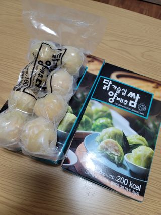 펀쿡 닭양쌈, 닭가슴살 양배추 쌈 280g 2팩 — 4점을 준 리뷰어가 2021년 1월 올린 사용 사진