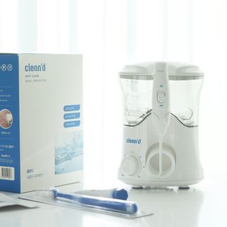 주식회사 클린디 [클린디] 양치 후 남은 이물질, 물치실로 완벽 제거 🦷 구강세정기 세트 [맞춤 칫솔 + 치약 포함] — 5점을 준 리뷰어가 2021년 12월 올린 사용 사진