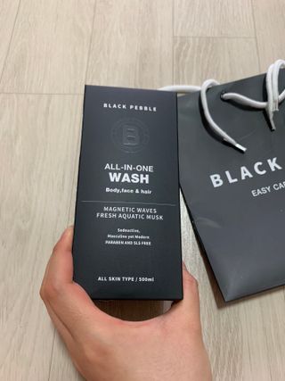 블랙페블 올인원 워시 마그네틱 웨이브 500ml — 5점을 준 리뷰어가 2021년 5월 올린 사용 사진