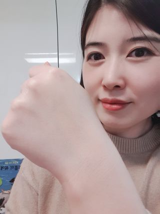 mom e 맘이 내추럴 베이비 케어 샴푸앤바스+로션 — 5점을 준 리뷰어가 2021년 1월 올린 사용 사진