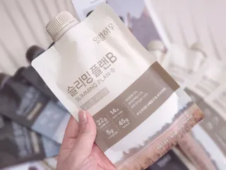 일일하우 슬리밍 플랜B 고소한 귀리맛, 진한 카카오맛 (체중조절식) — 5점을 준 리뷰어가 2023년 7월 올린 사용 사진