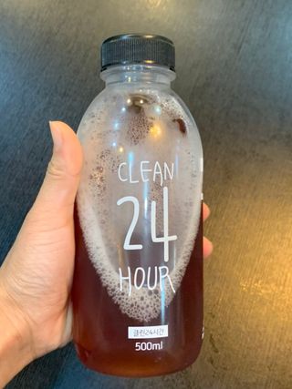 클린24시간 1BOX(5포) + 전용보틀(500ml) — 5점을 준 리뷰어가 2022년 9월 올린 사용 사진