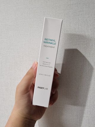 파시랩 레티닐 링클 트리트먼트 — 5점을 준 리뷰어가 2021년 7월 올린 사용 사진