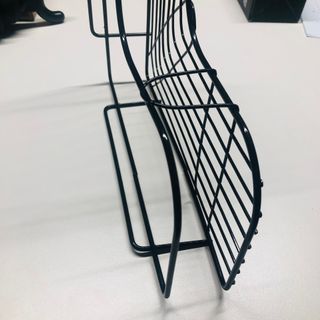 원달러샵 철제 코너 욕실 선반 — 4점을 준 리뷰어가 2021년 1월 올린 사용 사진