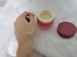 SOONWITH 바이오 수퍼 아쿠아 하이드로 젤 크림 — 5점을 준 리뷰어가 2021년 5월 올린 사용 사진