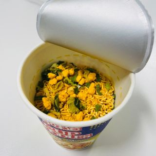 NISSIN 닛신 컵누들  4종 - 씨푸드오리지날, 씨푸드 스파이시, 씨푸드 커리, 씨푸드 XO소스 — 5점을 준 리뷰어가 2023년 1월 올린 사용 사진