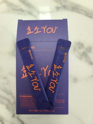 [푸름웰니스] 아포텍 효소 YOU 1개월3g 30포 — 5점을 준 리뷰어가 2021년 9월 올린 사용 사진