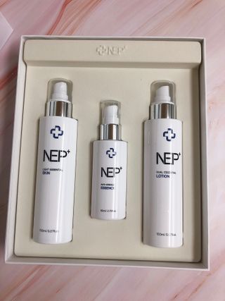 SOONWITH 순위드 NEP+ 스킨케어 3종 세트 — 5점을 준 리뷰어가 2021년 4월 올린 사용 사진