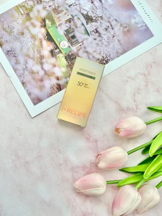 아이레시피 모이스트터치 스포츠 선밀크 50ml (SPF50+ PA+++) — 5점을 준 리뷰어가 2023년 6월 올린 사용 사진