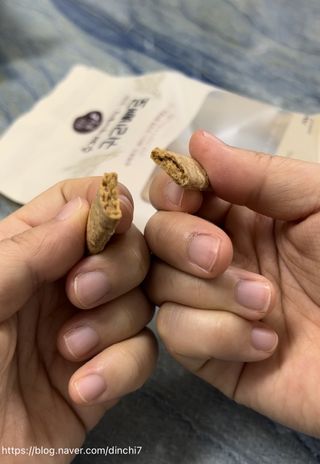 밸런스 다이어트랩 밸다랩 발아통밀 수제간식 살빼로 70g X 5봉 — 5점을 준 리뷰어가 2023년 4월 올린 사용 사진