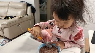 씨알푸드 뽀로로 시리얼 3종 — 4점을 준 리뷰어가 2022년 2월 올린 사용 사진