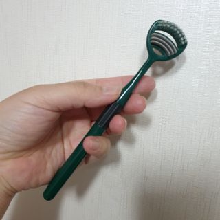 크리오 클리어스 혀백태제거 구취관리 혀클리너 — 5점을 준 리뷰어가 2021년 3월 올린 사용 사진