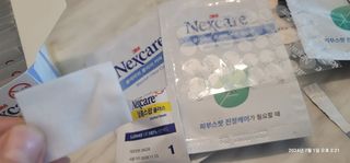 3M 넥스케어 블레미쉬 여드름패치 릴리프 111매(짜기 전 케어) +알코올스왑 증정 — 5점을 준 리뷰어가 2024년 7월 올린 사용 사진