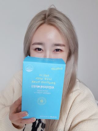 메디포스트 모비타 바디코드 식이섬유 차전자피에 빠지다 30포 — 4.5점을 준 리뷰어가 2023년 1월 올린 사용 사진