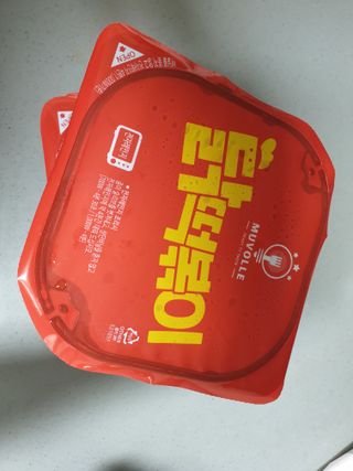 한성기업 무볼레 닭떡볶이+해물떡볶이 2종 세트 — 5점을 준 리뷰어가 2021년 10월 올린 사용 사진