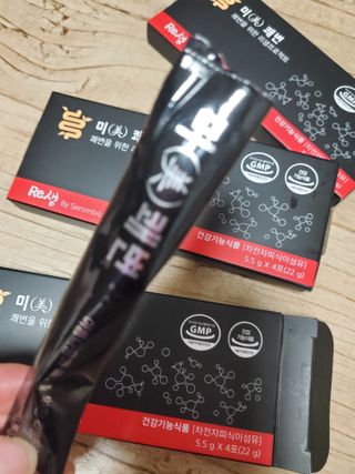 새롬바이오 리생 [미쾌변] 차전자피 식이섬유 건강기능식품 3팩 — 5점을 준 리뷰어가 2021년 6월 올린 사용 사진