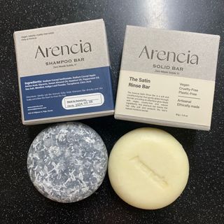 Arencia 아렌시아 솔티소다 샴푸바, 더 새틴 린스바 세트 — 4점을 준 리뷰어가 2021년 6월 올린 사용 사진
