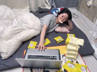 네이처오다 달칩 초코샌드 — 5점을 준 리뷰어가 2021년 2월 올린 사용 사진