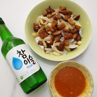 백석푸드시스템 [매진] 맛있는 막창세트 400g — 5점을 준 리뷰어가 2021년 6월 올린 사용 사진