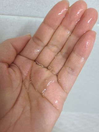 [바디홈즈] 골드 마유 샴푸 — 5점을 준 리뷰어가 2021년 1월 올린 사용 사진