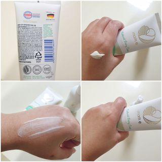 mom e 맘이 내추럴 베이비 케어 크림+바디오일 — 4점을 준 리뷰어가 2021년 1월 올린 사용 사진