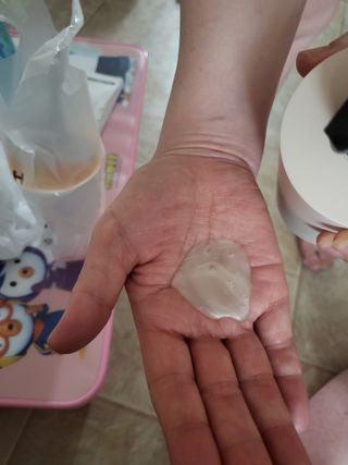 프리마인 더이상 뻣뻣하고 효과없는 탈모샴푸는 NO. 근본부터 케어하는 셀베이스 그린티샴푸(500ml) — 5점을 준 리뷰어가 2023년 3월 올린 사용 사진