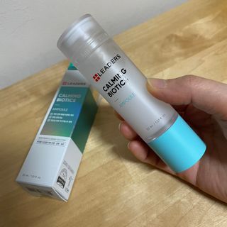 리더스코스메틱 카밍 바이오틱스 앰플 — 5점을 준 리뷰어가 2021년 4월 올린 사용 사진