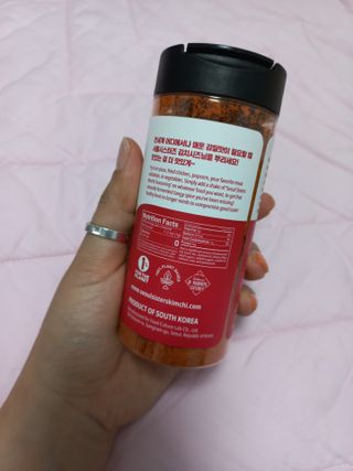 [서울시스터즈] 김치시즈닝 국내 최초 뿌려먹는 김치파우더 100g 1개+ 신제품 김치스낵 90g 2개 — 4점을 준 리뷰어가 2021년 8월 올린 사용 사진