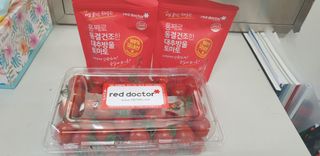 레드닥터 대추방울토마토 + 통째로 동결건조한 대추방울토마토 — 5점을 준 리뷰어가 2022년 12월 올린 사용 사진
