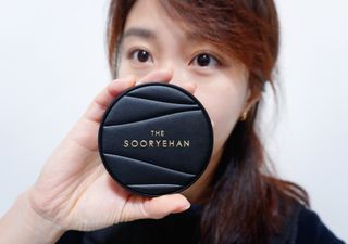 수려한 더 블랙 텐션 핏 메쉬쿠션 — 5점을 준 리뷰어가 2024년 1월 올린 사용 사진