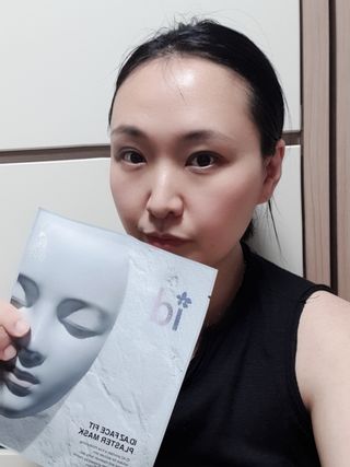 아이디플라코스메틱 페이스핏 플라스터 마스크 _ 리뉴얼 — 5점을 준 리뷰어가 2021년 5월 올린 사용 사진