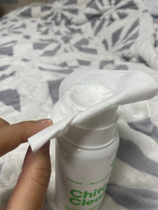 whol 키토클린 200ml - 항균항바이러스 강아지 눈 코 입 귀 세정탈취 고양이 턱드름제거 무향 워터리스 대용량 — 5점을 준 리뷰어가 2023년 2월 올린 사용 사진