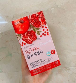 함초록 Rg+ 석류콜라겐젤리 — 5점을 준 리뷰어가 2021년 3월 올린 사용 사진